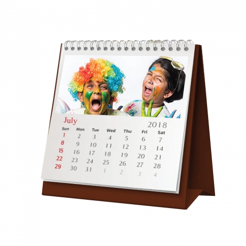 custom photo desktop calendar